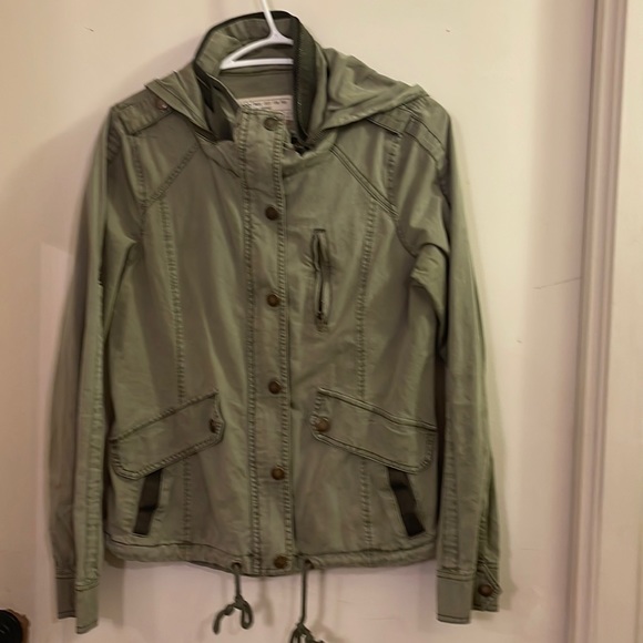 Garage military inspired fall/spring coat. - Picture 1 of 2